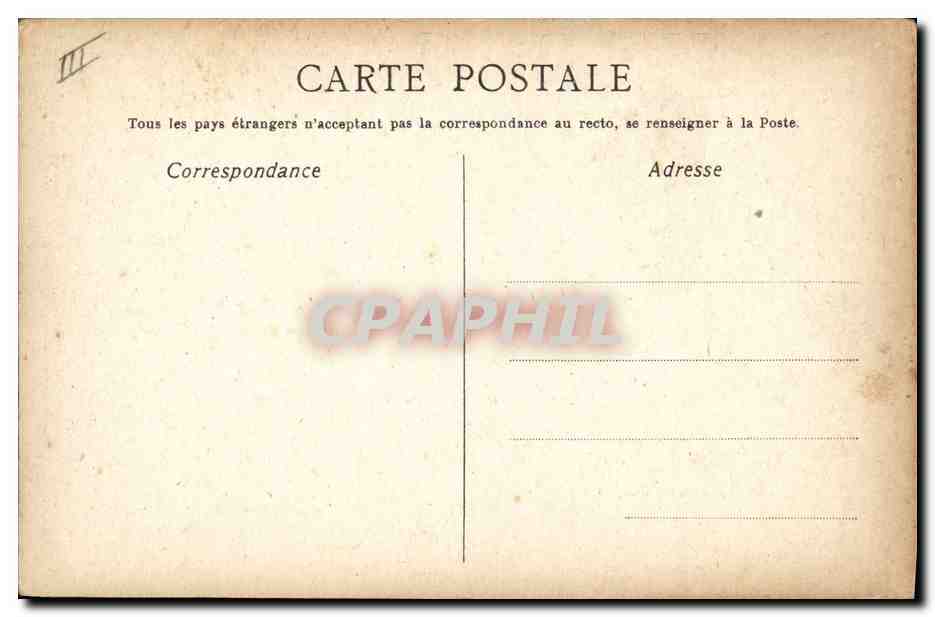 CPA Le vin de Marsala Villemer Delormel Vargues  — Verso