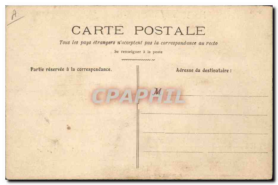 CPA Noel d'Adam Minuit chretien  — Verso