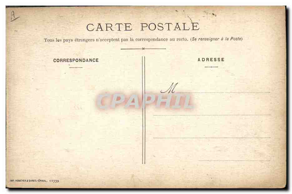 CPA Le baiser du regiment Delormel  — Verso