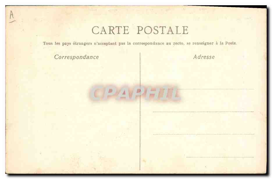 CPA J'ai passe par la Burani Okolowicz  — Verso