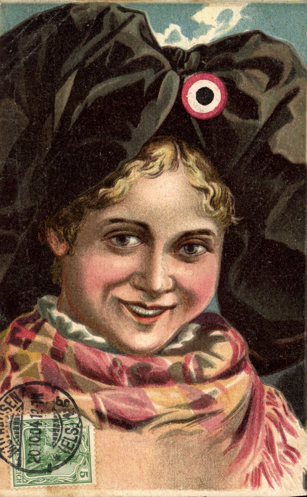 CPA Folklore Alsace Alsacienne 