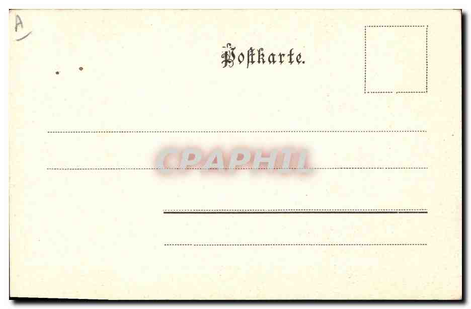 CPA Folklore Alsace Alsacienne  — Verso