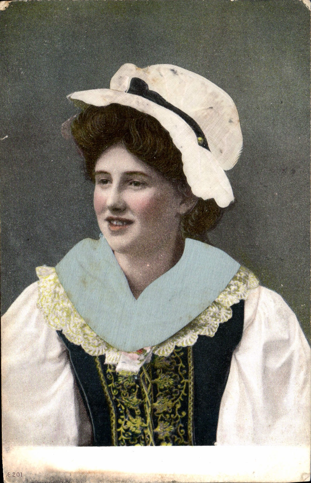 CPA Folklore Alsace 