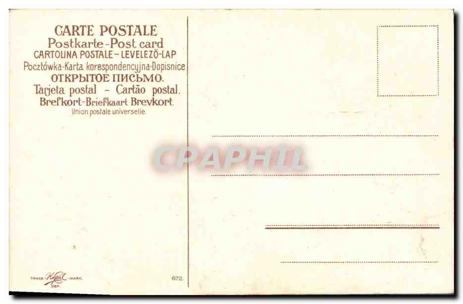 CPA Fantaisie Fleurs Noel — Verso