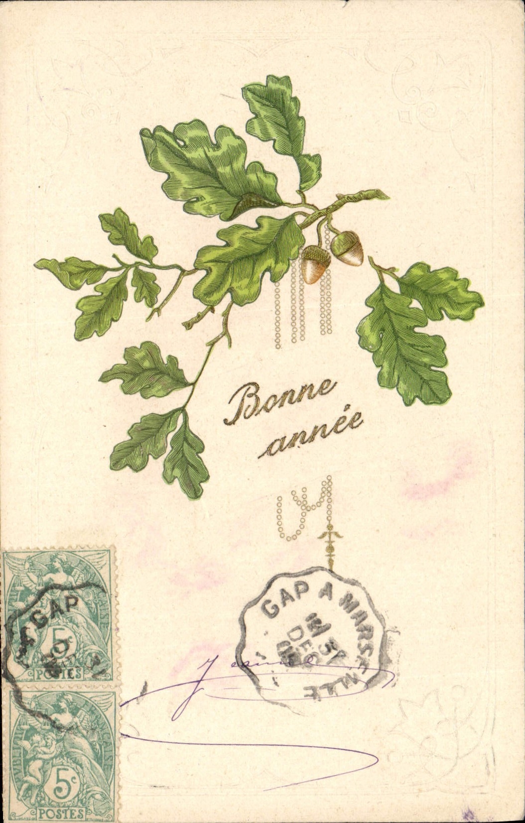 CPA Fantaisie Fleurs 