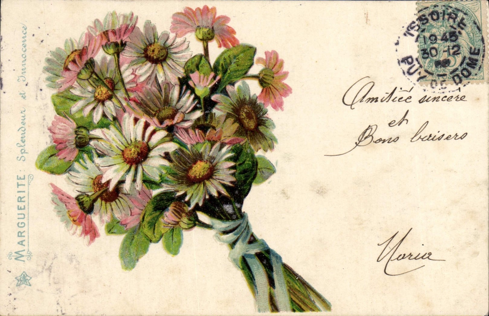 CPA Fantaisie Fleurs 