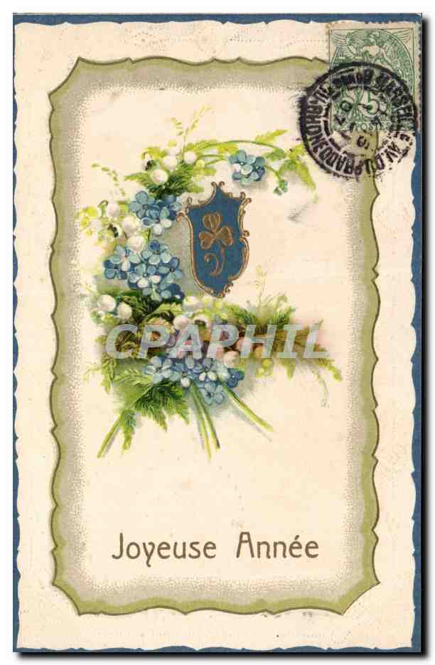 CPA Fantaisie Fleurs 