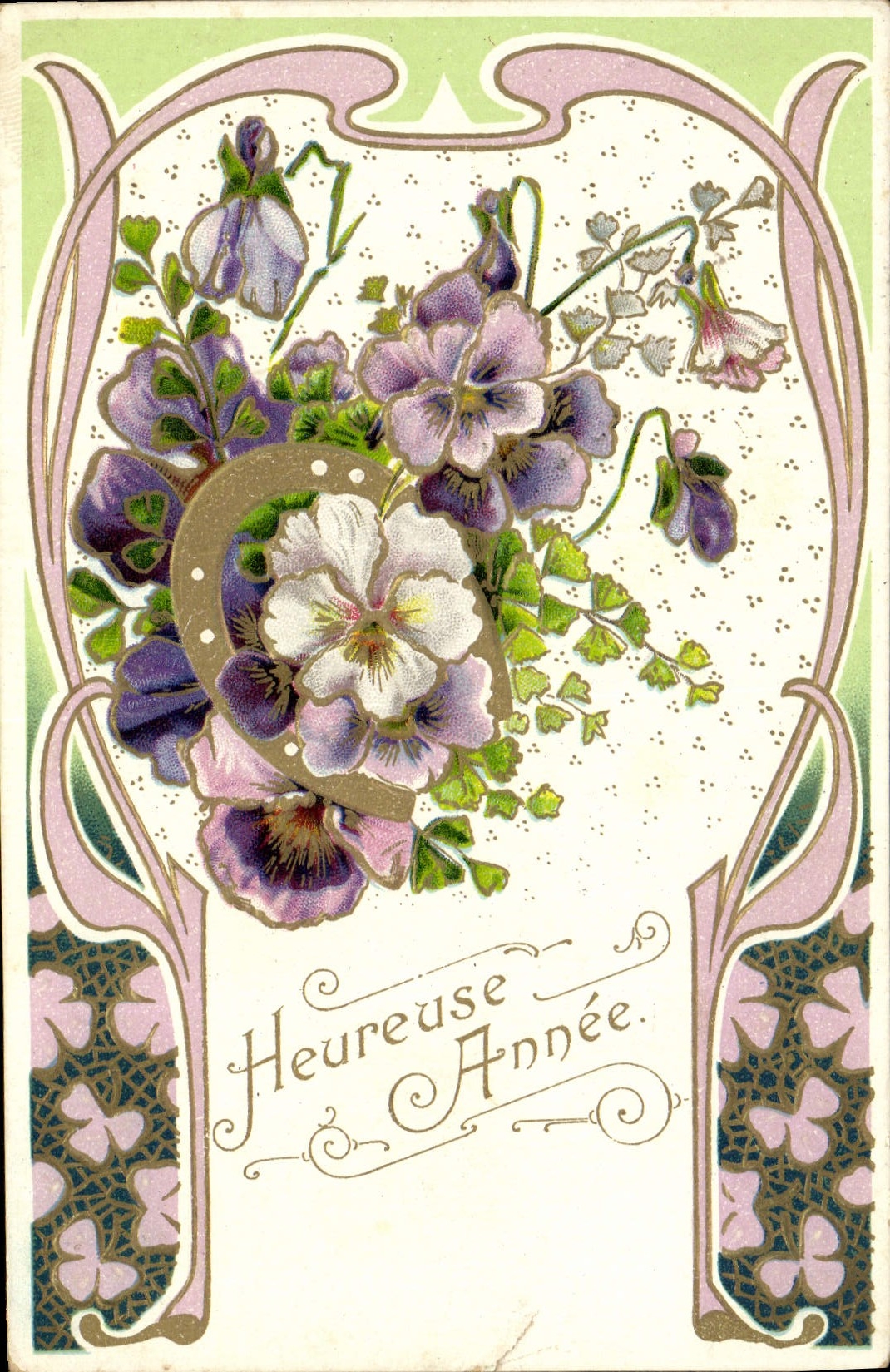 CPA Fantaisie Fleurs 