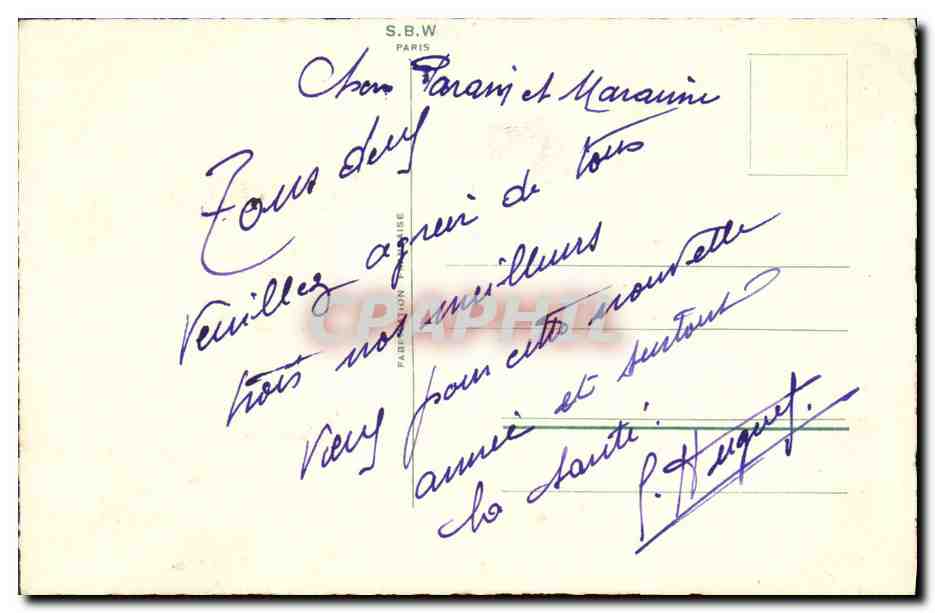 CPA Fantaisie Bonne annee  — Verso