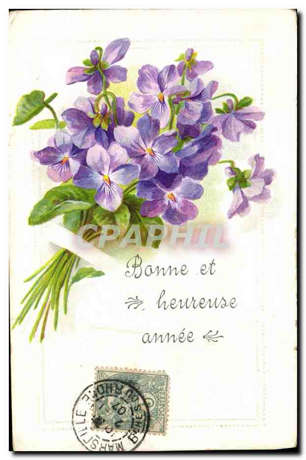 CPA Fantaisie Fleurs 