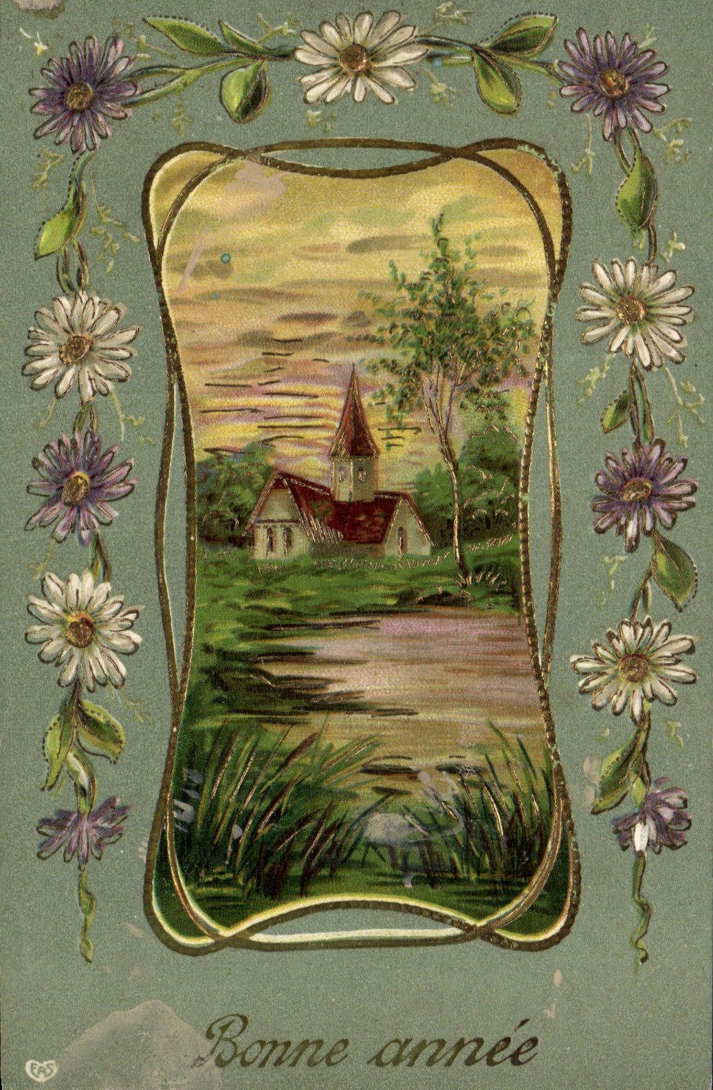 CPA Fantaisie Fleurs 