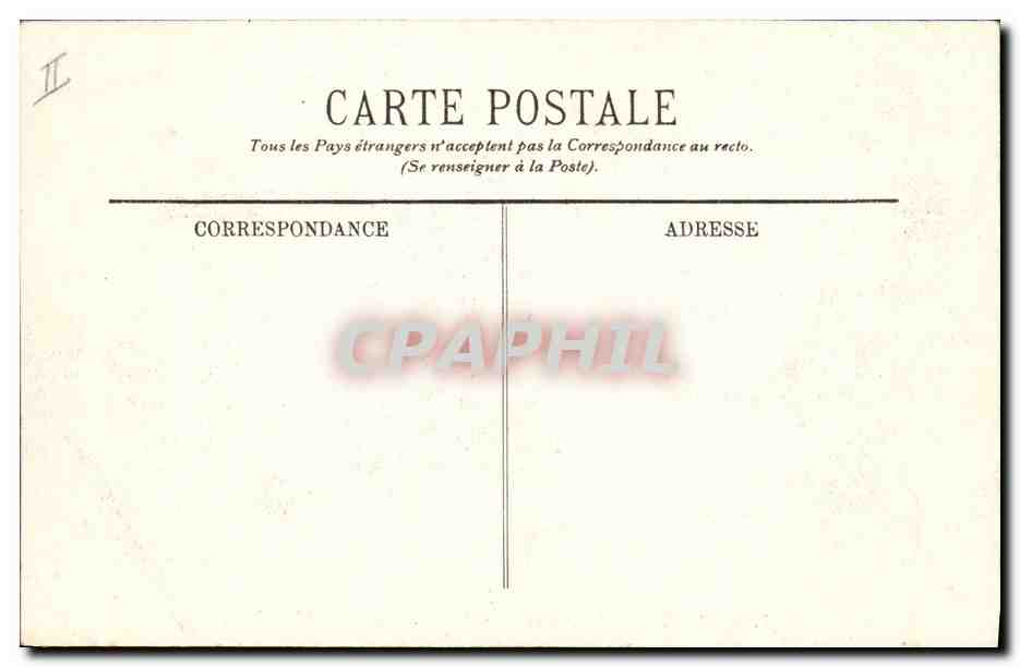 CPA Electricite Sanatorium de Sainte Feyre L'usine electrique — Rückseite