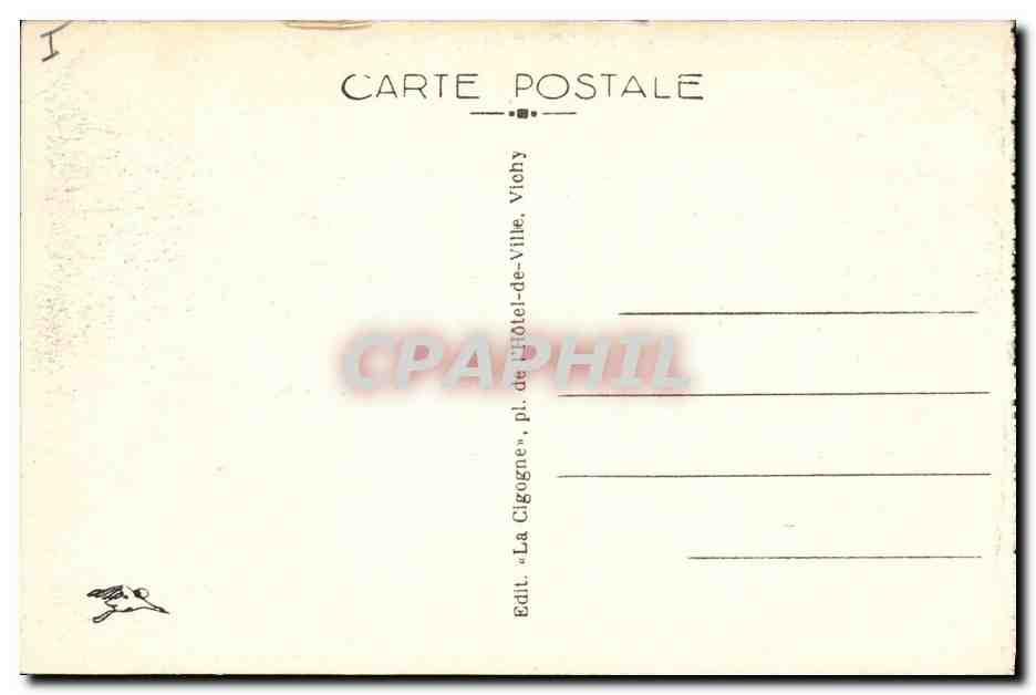 CPA Electricite Vue panoramique du barrage de la Sioule et du viaduc des Fades — Rückseite