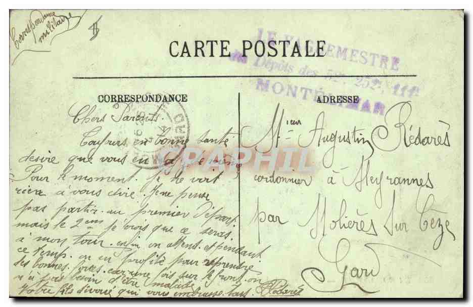 CPA Electricite La Bourboule Le barrage de l'usine electrique — Verso
