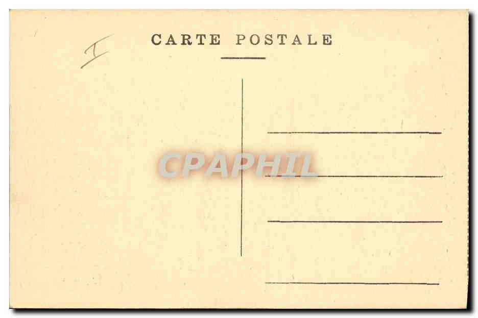 CPA Electricite Eguzon Le barrage Vue generale — Verso