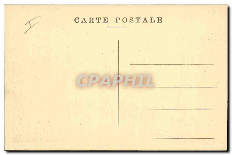 CPA Electricite Eguzon Le barrage et le lac  — Verso