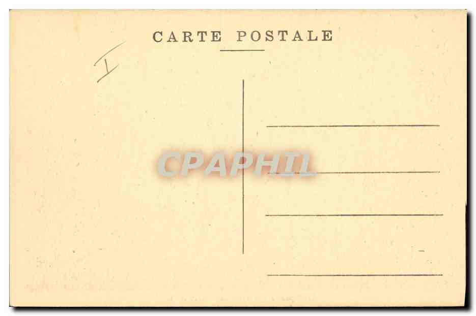 CPA Electricite Eguzon Le barrage et l'usine  — Verso