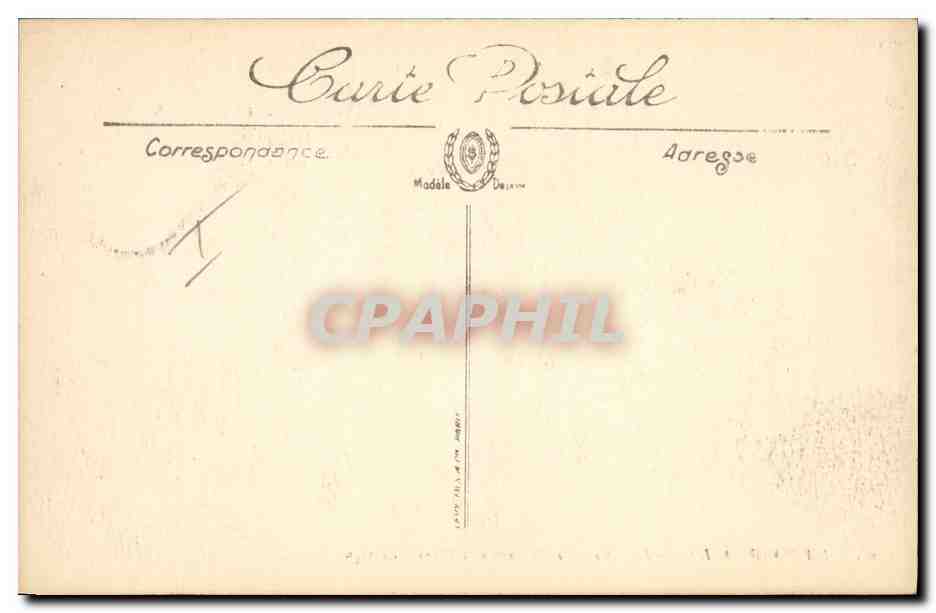 CPA Electricite La Bourboule La chute du barrage et l'usine electrique — Verso