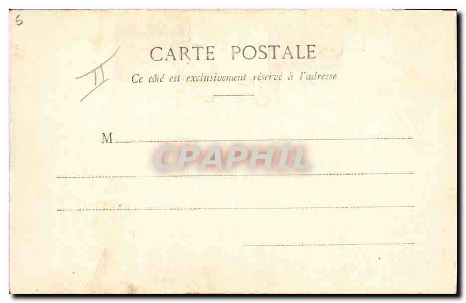 Femme souriante pointant vers un tampon — Phototype A. BERGERET & Cie, NANCY — Achterkant