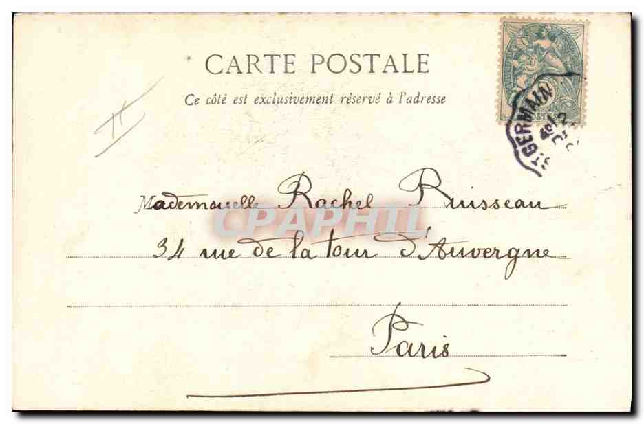 Le Noël du Petit Ramoneur — Baudry & Comp. — N°1 — Rückseite