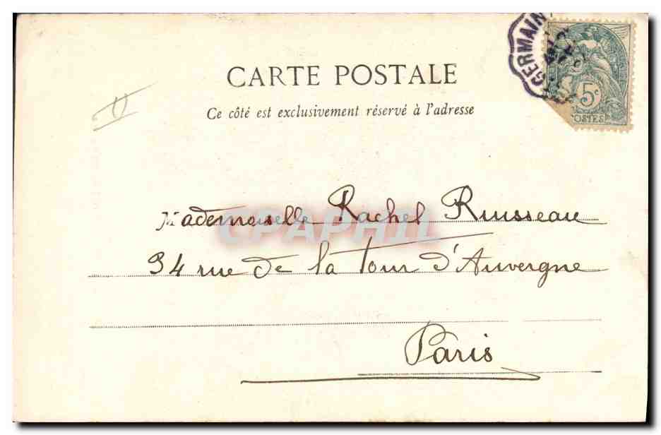 CPA Fantaisie Enfant Le Noel du Petit Ramoneur — Rückseite