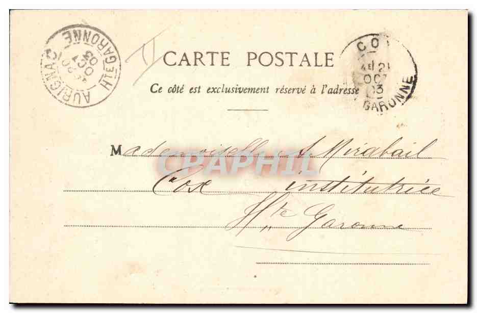 CPA Fantaisie Enfant Le Petit Cyrano — Rückseite