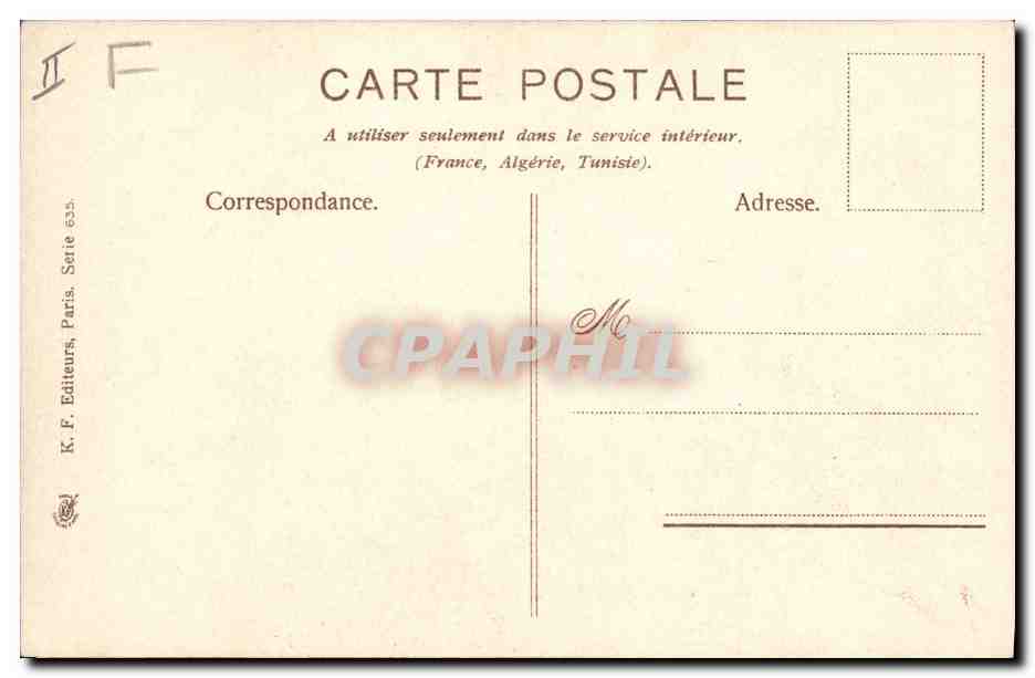 CPA Fantaisie Fleurs Rose blanche — Rückseite