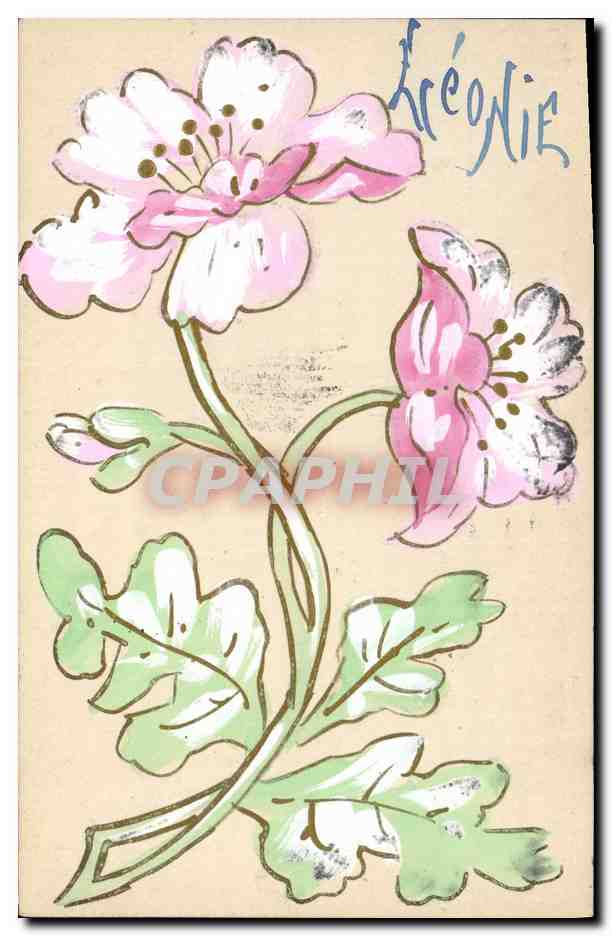 CPA Fantaisie Fleurs 