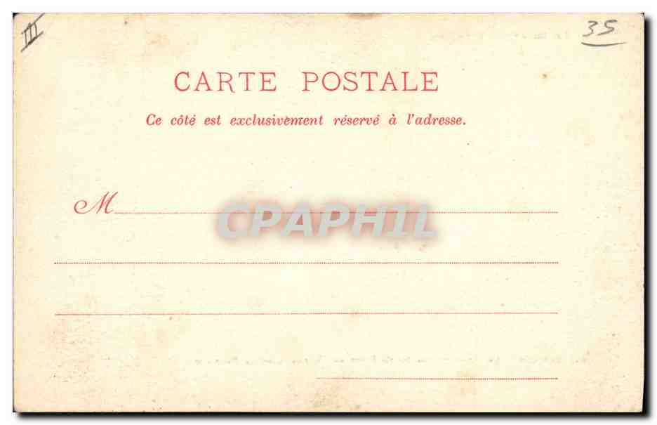 CPA Les Moutiers La chapelle des morts place de l'eglise pres La Bernerie — Rückseite
