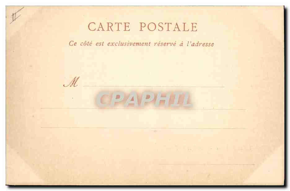 CPA Cathedrale de Tours Tombeau des fils de Charles VIII  — Rückseite