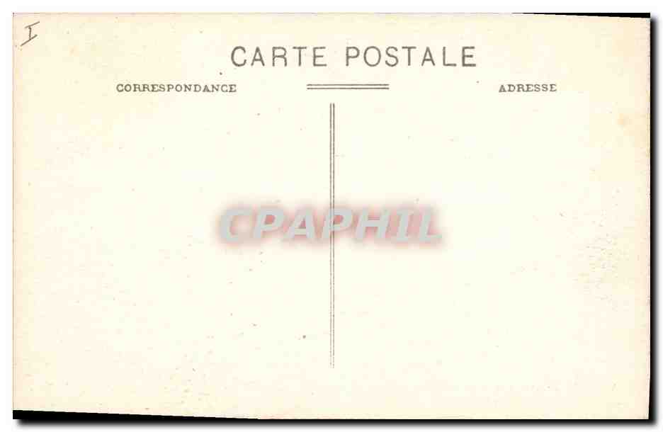 CPA Arles Les Alyscamps Tombeau carlovingien  — Rückseite
