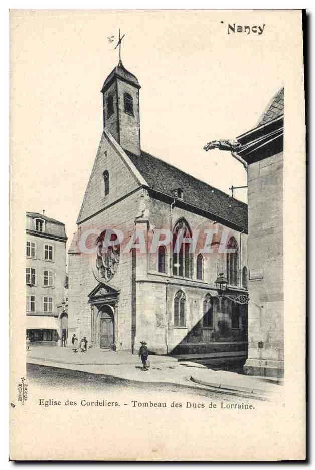 Église des Cordeliers — Tombeau des Ducs de Lorraine — Nancy