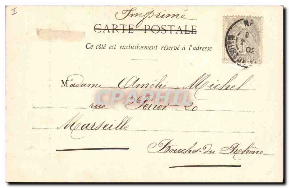 CPA Nancy Tombeau du roi Stanislas a Bonsecours  — Rückseite