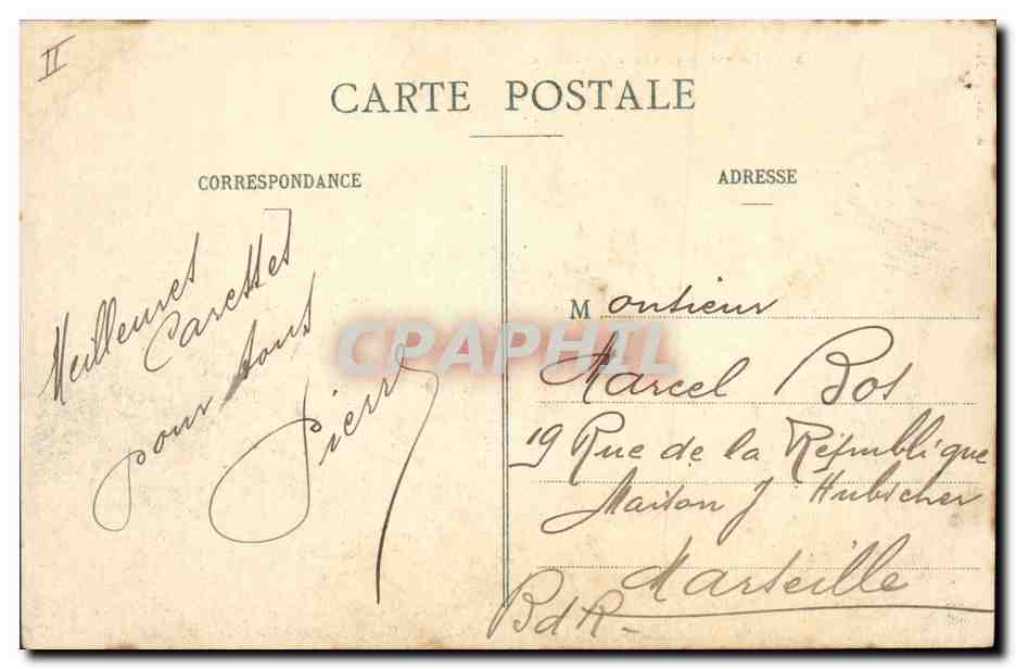 CPA Militaria Chasseurs alpins dans la montagne — Rückseite