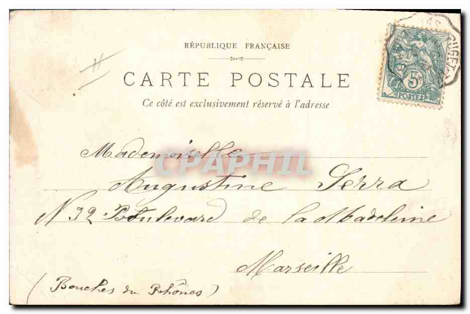 CPA Militaria Chasseurs alpins Batterie alpine au bivouac — Rückseite