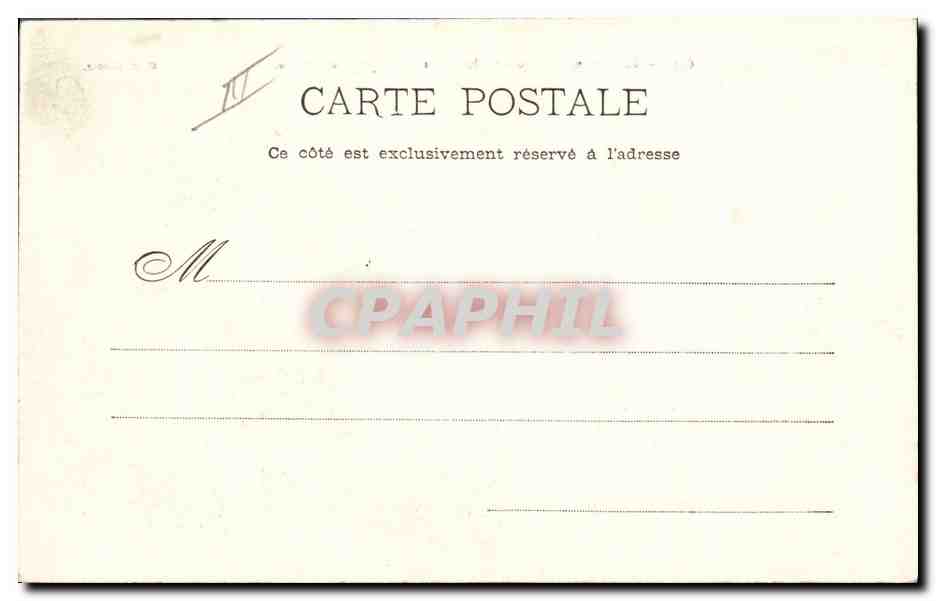 Correspondance dans les Alpes — Télégraphie optique — CL. J. Montaz — Verso