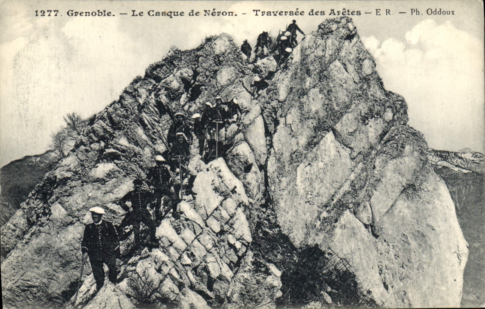 Grenoble — Le Casque de Néron — Traversée des Arêtes — Ph. Oddoux