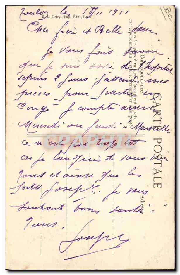 Catastrophe du "Liberté" — Les épaves — Éditeur E.D. n° 148 — Verso