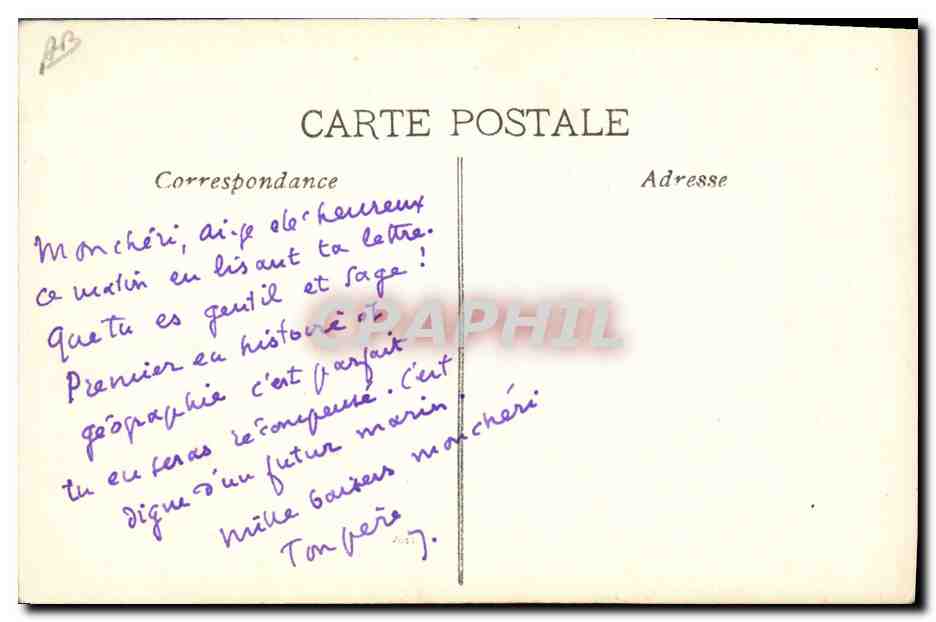 Le Cuirassé LIBERTÉ après l'explosion — Toulon, 25 septembre 1911 — éditeur non visible — Reverso