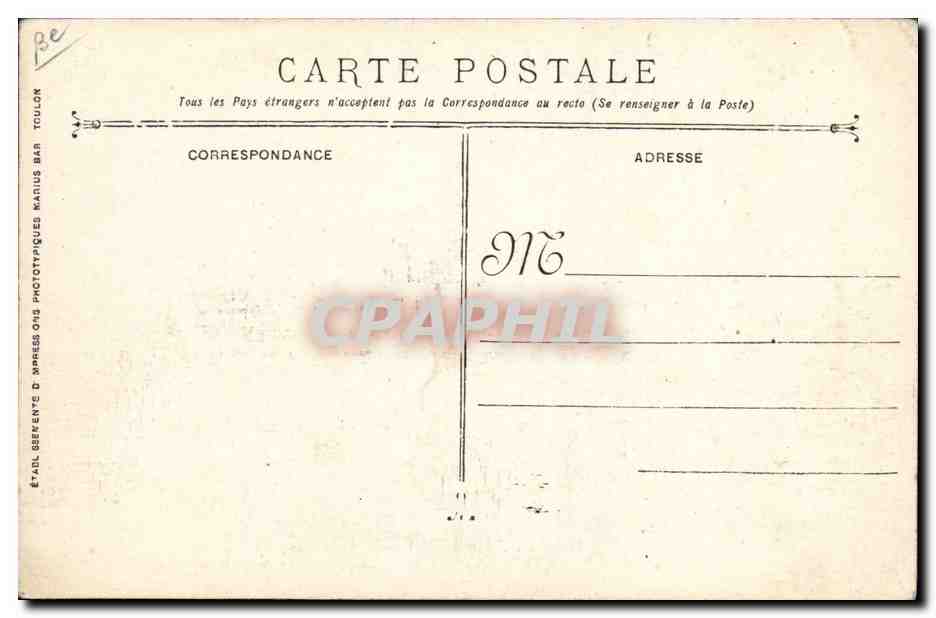 Lafayette — Navire-hôpital de la Marine Militaire Française — Guerre 1914-15-16-17-18 — Reverso