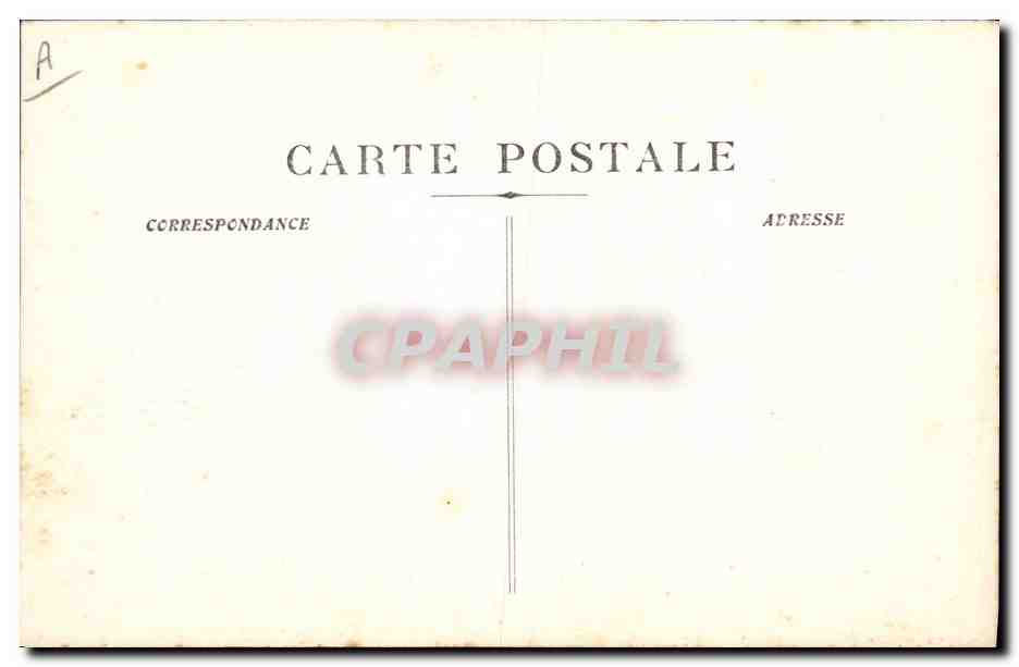 Catastrophe du « Liberté » — Déblaiement de la tourelle 305 arrière — 25 Septembre 1911 — Reverso
