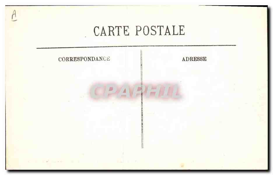 Catastrophe du cuirassé "Liberté" — 25 septembre 1911 — LL — Verso