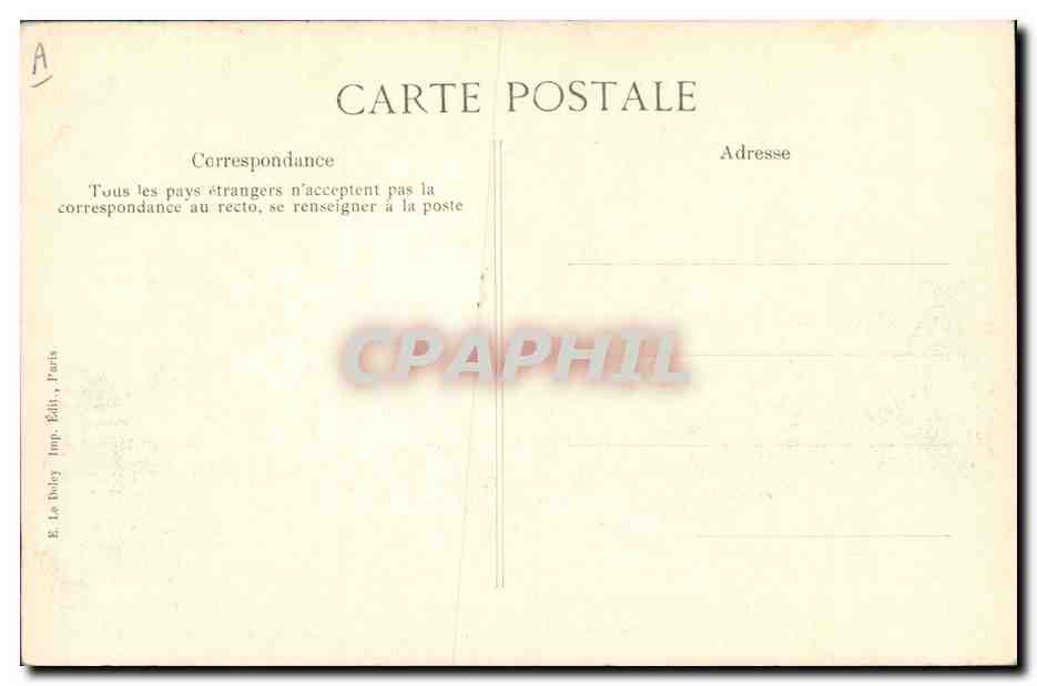 Catastrophe du "Liberté" — Le renflouement — Le 25 Septembre 1911, à 5 h. 55 du matin, en Rade de Toulon — Reverso