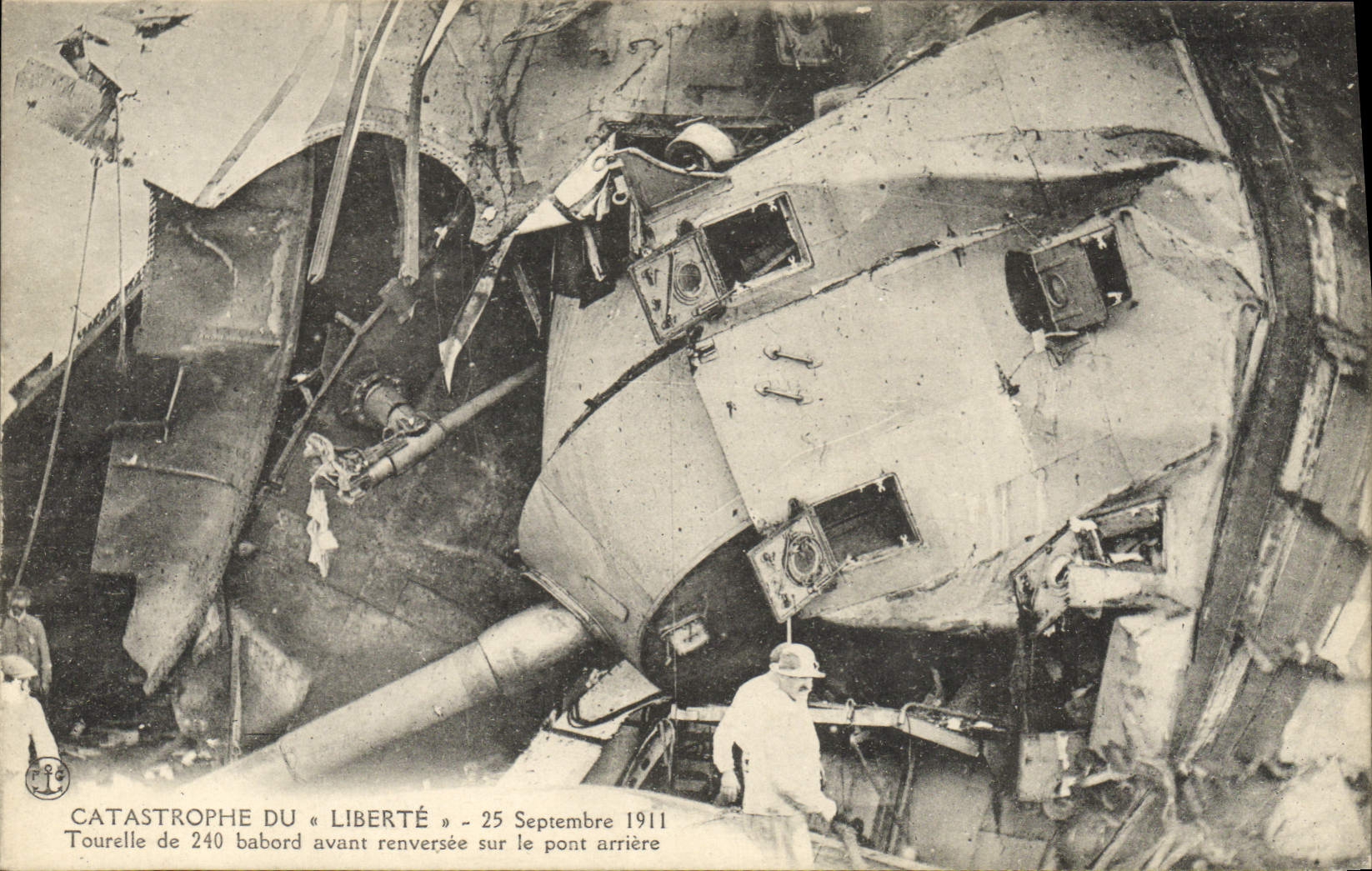 Catastrophe du « Liberté » — 25 septembre 1911 — édition CPAPHIL