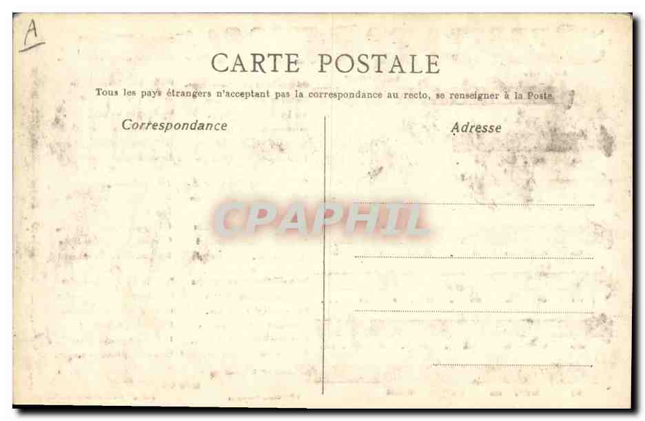 CPA Serrez vos rangs Aristide Briant  — Verso