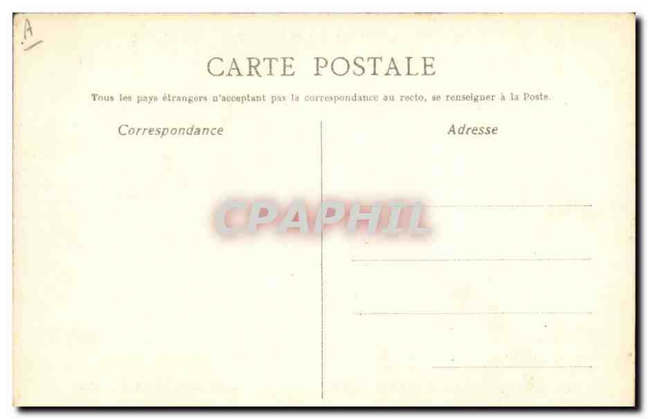 CPA Les contribuables Rene Esse Gerny Vaunel  — Verso