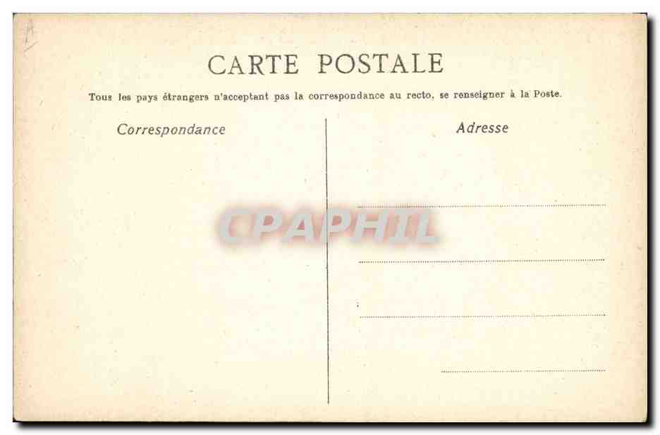 CPA Les regrets de Mignon Villemer Delormel Boissiere — Verso