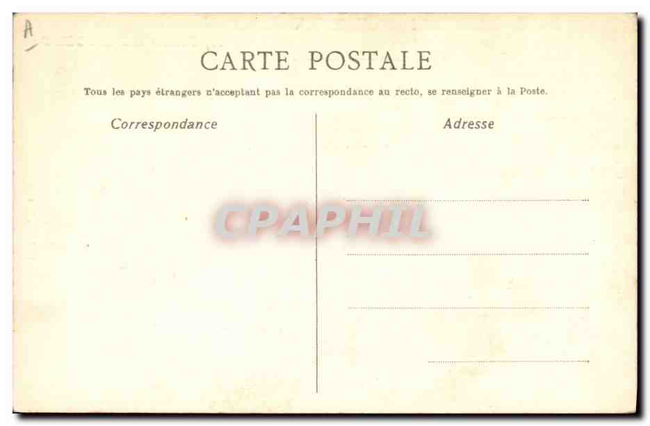 CPA Le Rhin allemand Alfred de Musset  — Verso