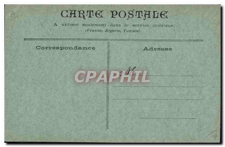 CPA La lettre de Saint Cyprien Jean Vezere  — Verso