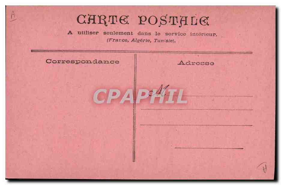 CPA Bleu d'horizon Jean Vezere  — Verso